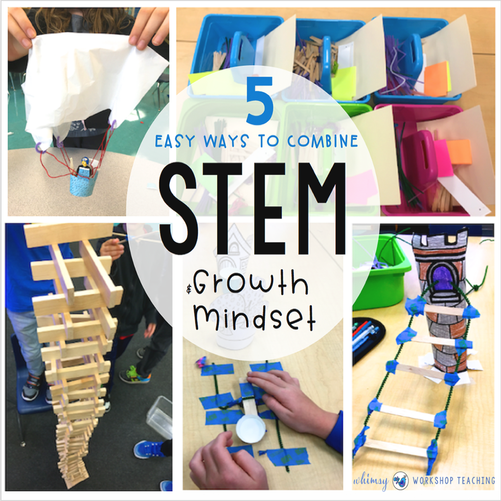 S.T.E.M. and Growth Mindset - Whimsy Workshop Teaching