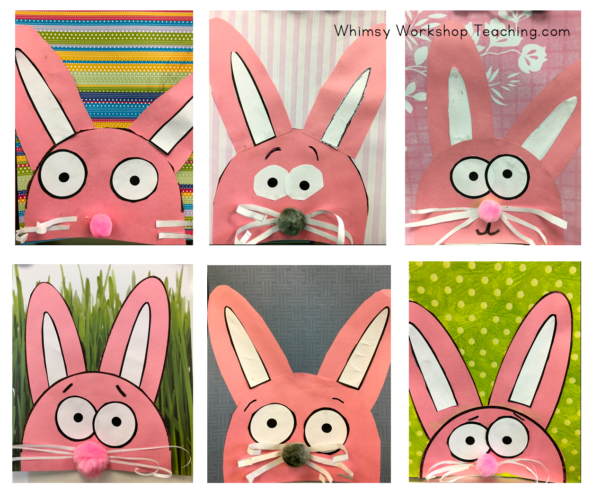 step by step bunnies for Easter