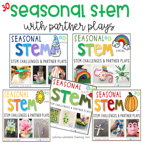 Seasonal STEM with partner plays bundle