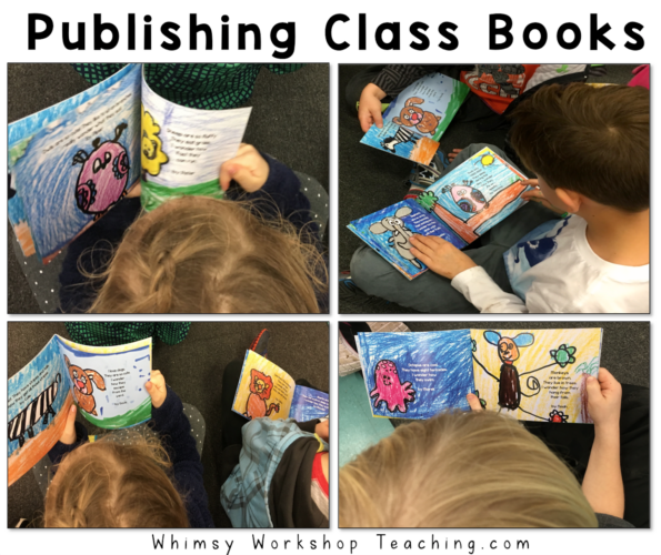 Publishing class books make students feel like real authors and find a new purpose for their writing!