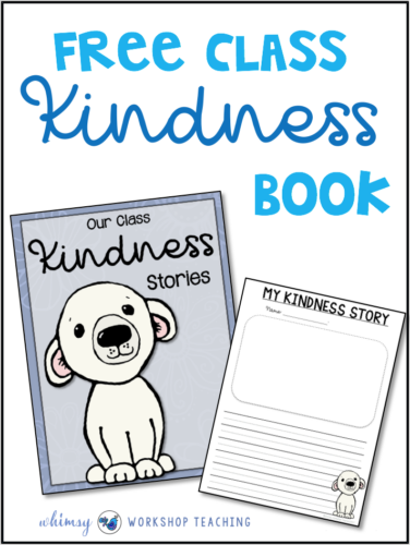 Explore kindness in your classroom by making this class book to share with the school.