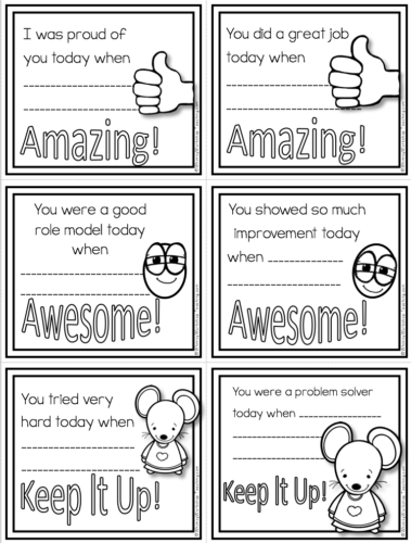 Free Positive Notes