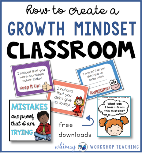 Growth Mindset classroom ideas