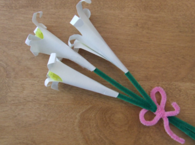 easter flowers craft