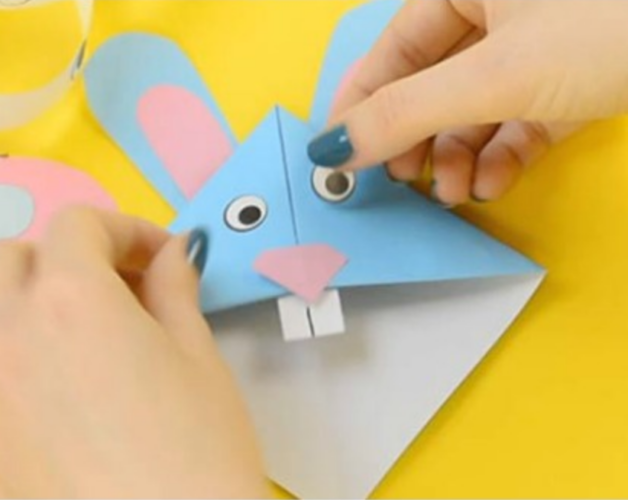 bunny bookmark easter craft