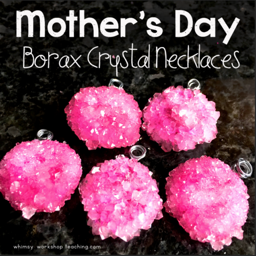 how to make borax crystals without pipe cleaners