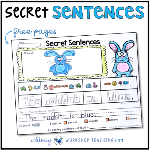 Free sample pages for Secret Sentences