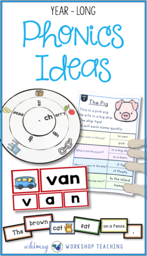 Set up your centers as the year begins and then watch it run independently for months while solidifying core phonics skills and spelling patterns.