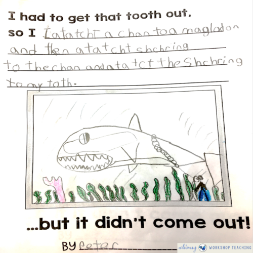 Class Book pages How To Lose a Tooth 