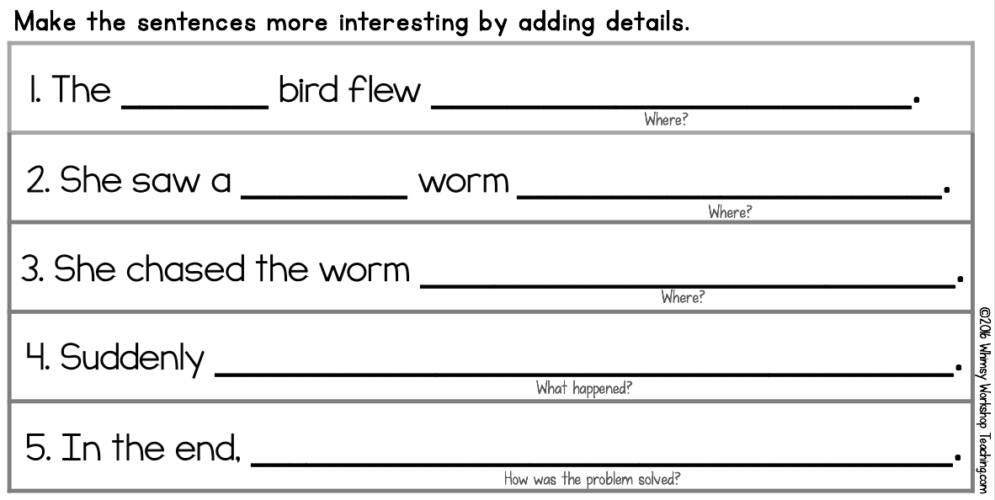 Supporting writing templates