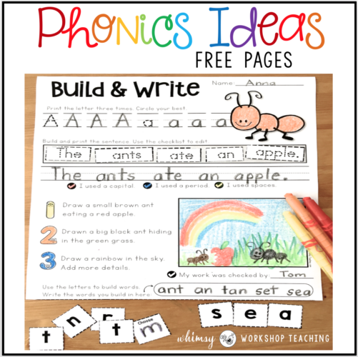 free sample pages from Build and Write