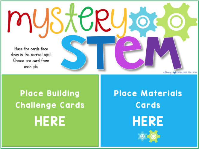 Mystery STEM Game Board