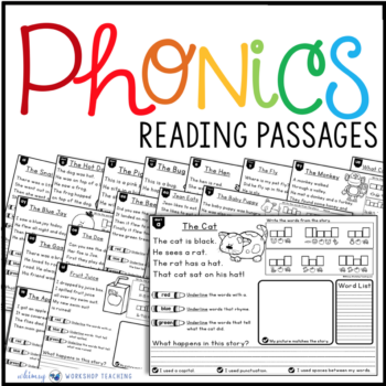 Phonics Centers for Back To School - Whimsy Workshop Teaching