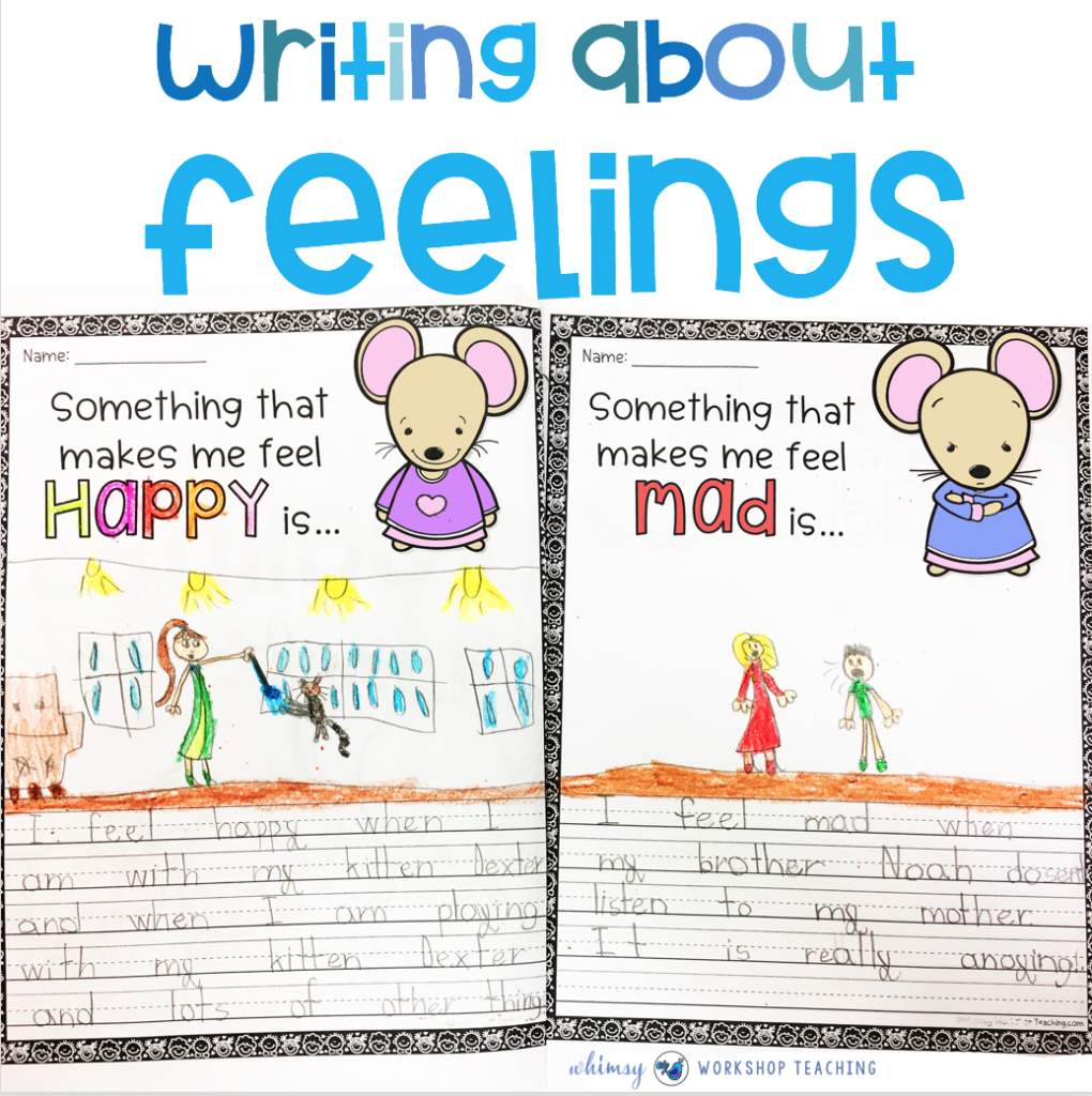 Journal Writing About Emotions - Whimsy Workshop Teaching