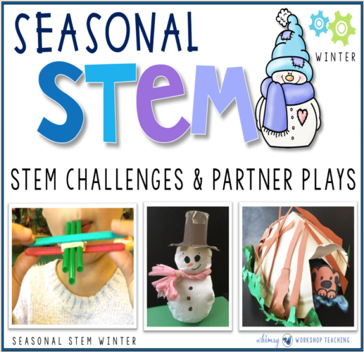 Seasonal STEM challenges WINTER themes