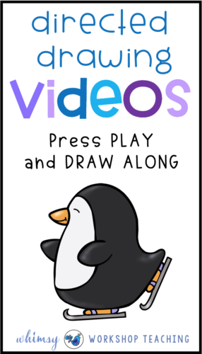 Directed Drawing is a great way to combine drawing and writing skills. Just play these videos in your class and let students draw along! Lots of directed drawing and writing activities for grade one and two!