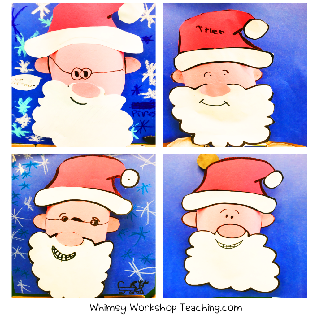 Pop Up Santa Art Tutorial - Whimsy Workshop Teaching