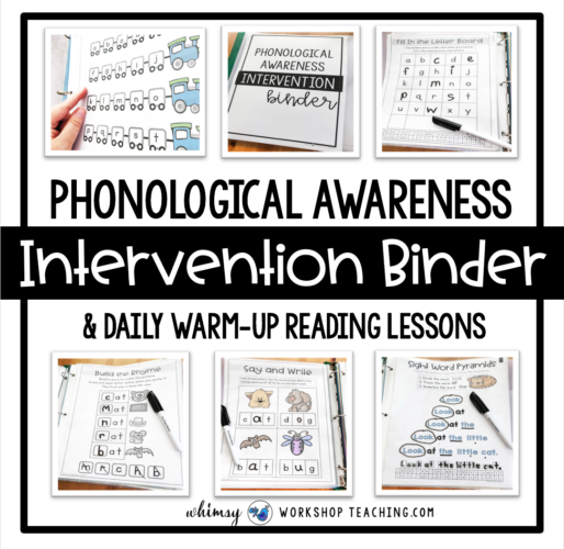 Phonological Awareness