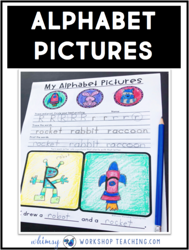 Alphabet Pictures Printing Set
