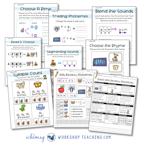 activities to practice phonemic awareness