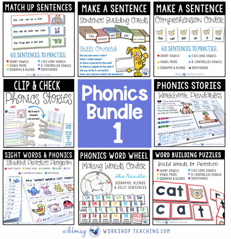 Phonics - Whimsy Workshop Teaching