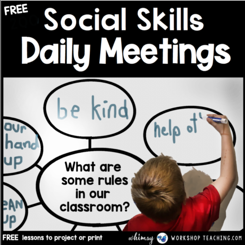 Social Skills Daily Meetings