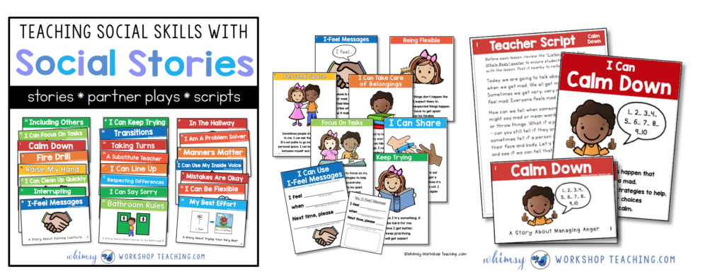 Social Skills Stories, Posters and Activities