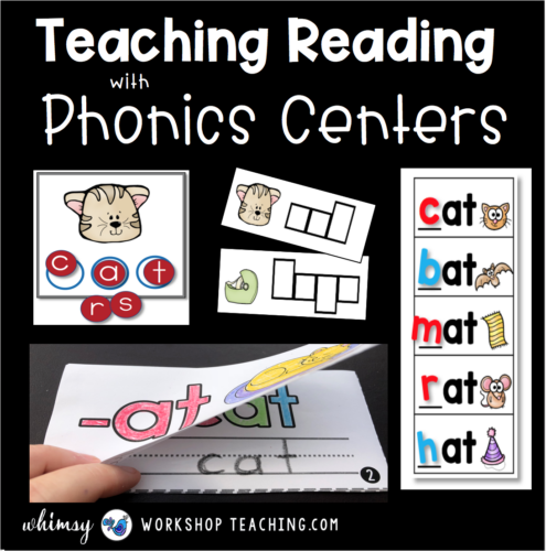 Teaching reading with phonics centers Whimsy Workshop Teaching