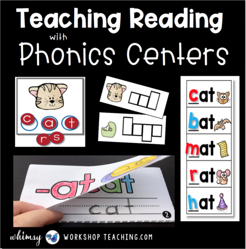 literacy-writing-sentence-building-worksheets-centers-flip-books-kids -easy-fun-activities-first-grade-kit-1 - Whimsy Workshop Teaching