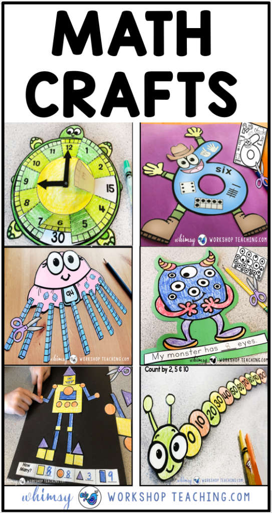 Math Crafts Math + Art Whimsy Teaching
