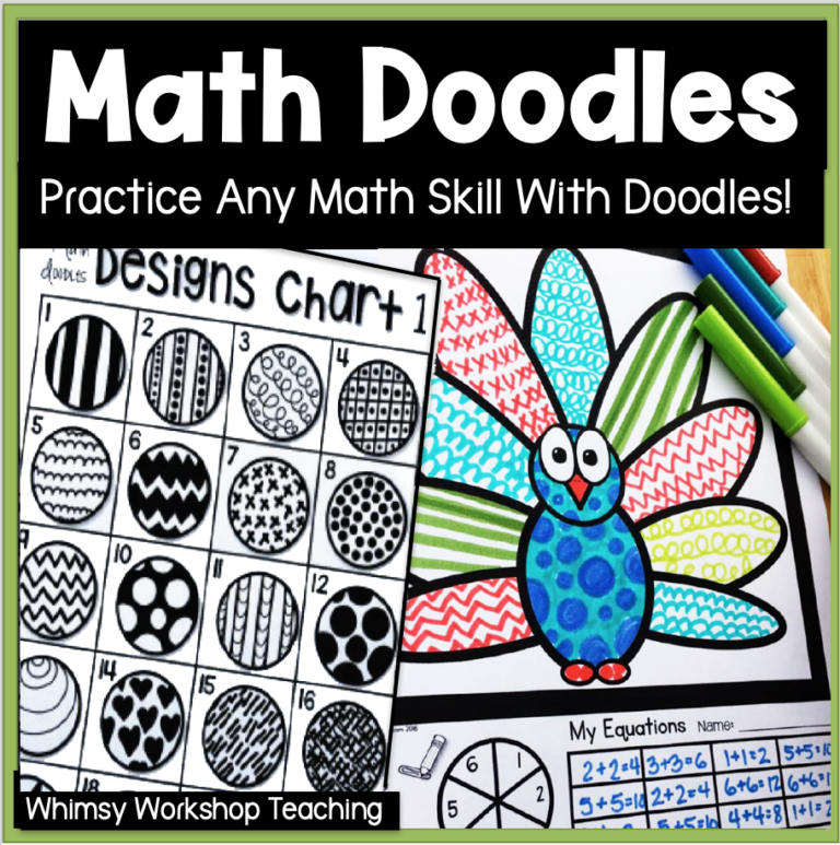 Math Doodles - Whimsy Workshop Teaching