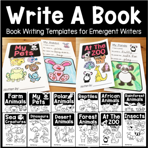 Write A Book Easy writing templates for little writers