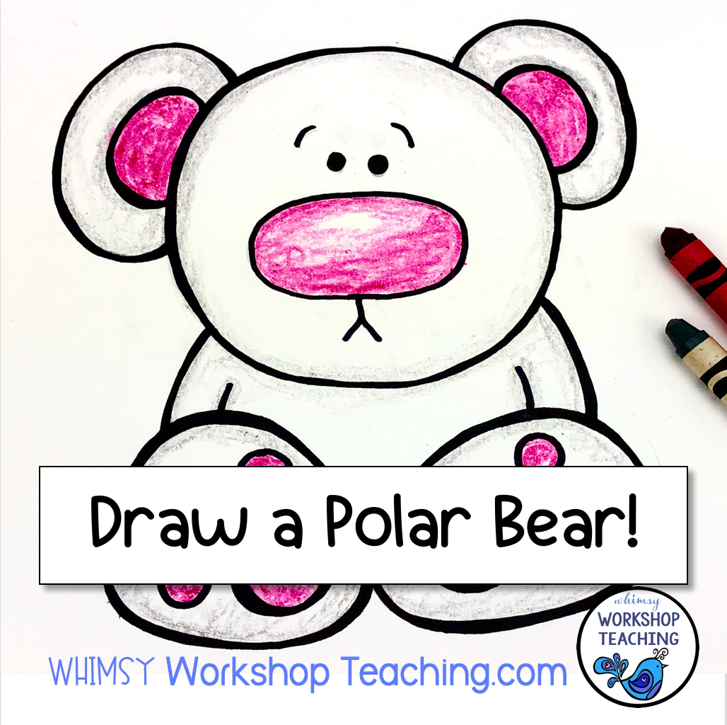 Directed Drawing Videos Polar Bear Whimsy Teaching