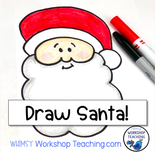coloring book with a cute santa clause christmas characters - UpLabs