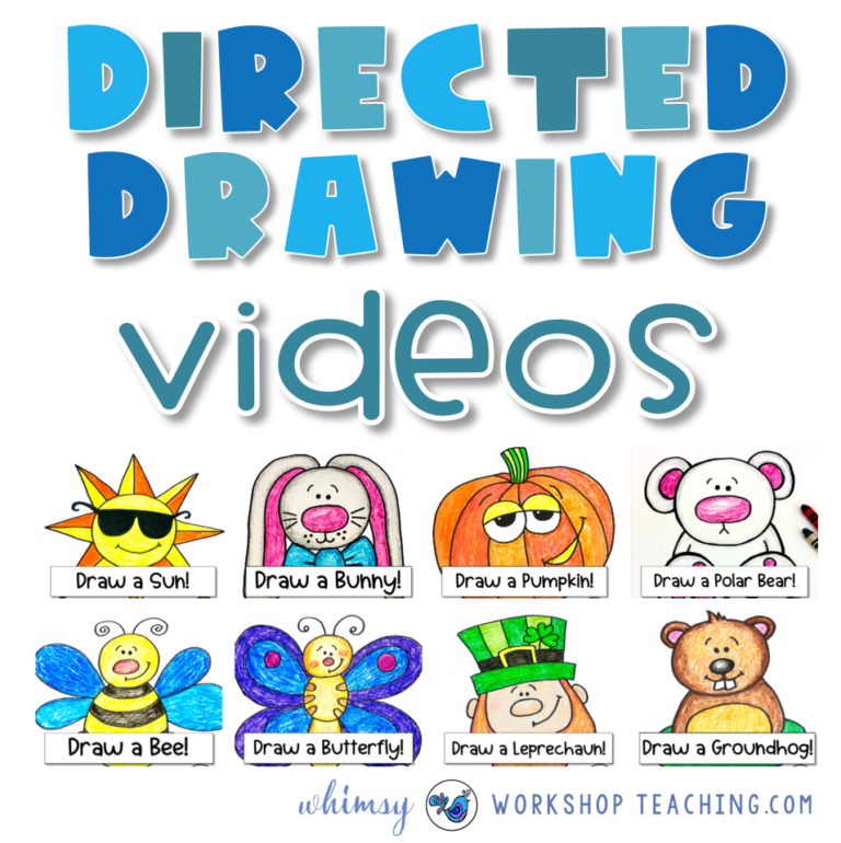 Directed Drawing Videos Whimsy Teaching