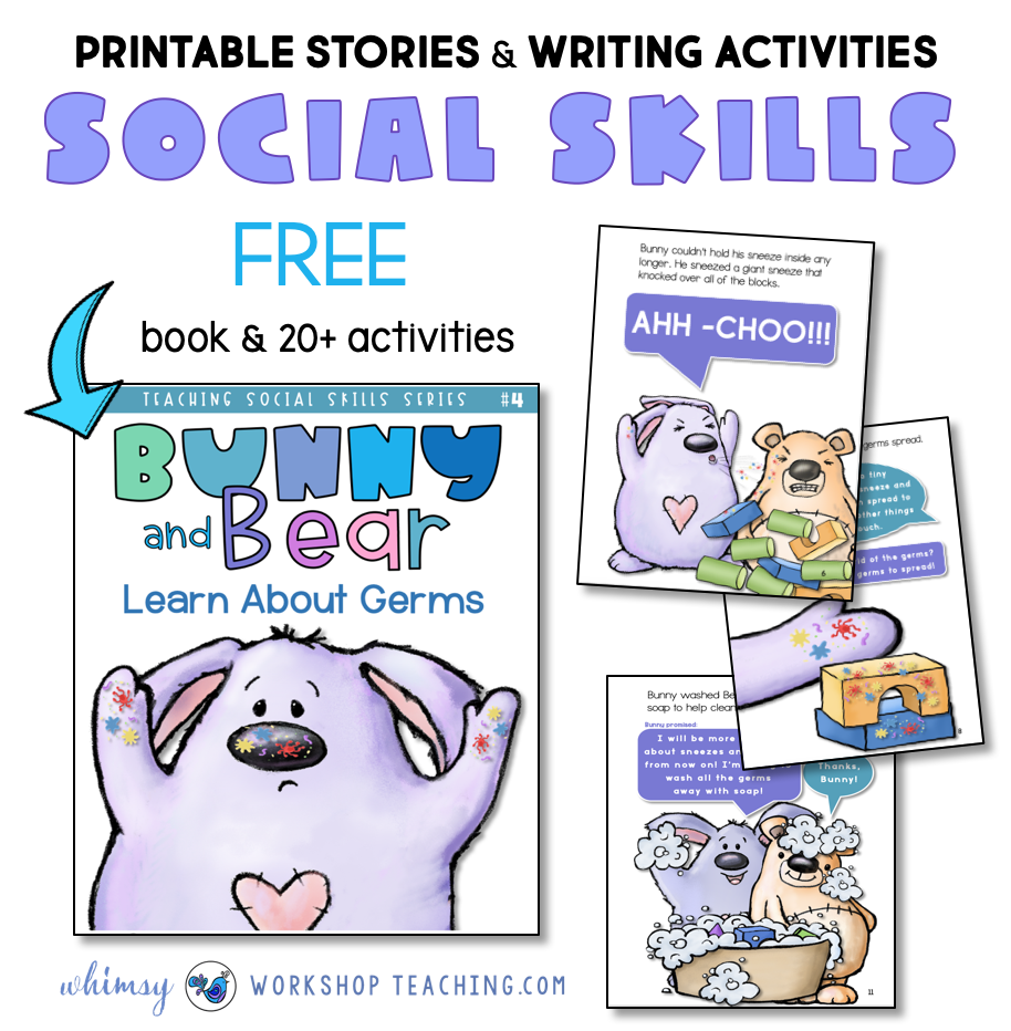 free printable story and workbook