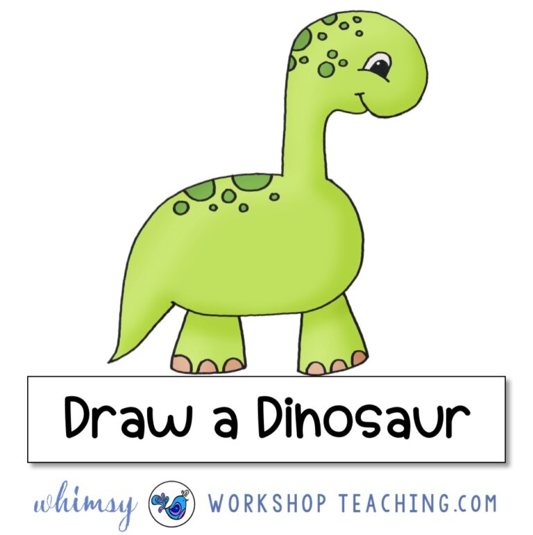 Directed Drawing Videos Dinosaur Whimsy Teaching