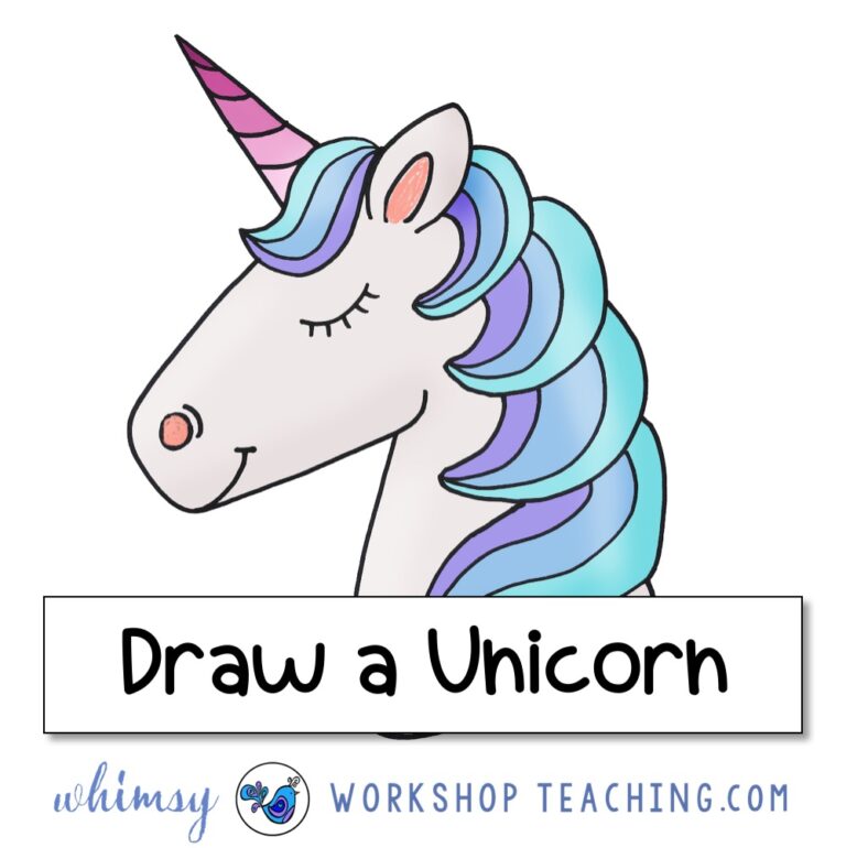 Directed Drawing Videos Unicorn Whimsy Teaching