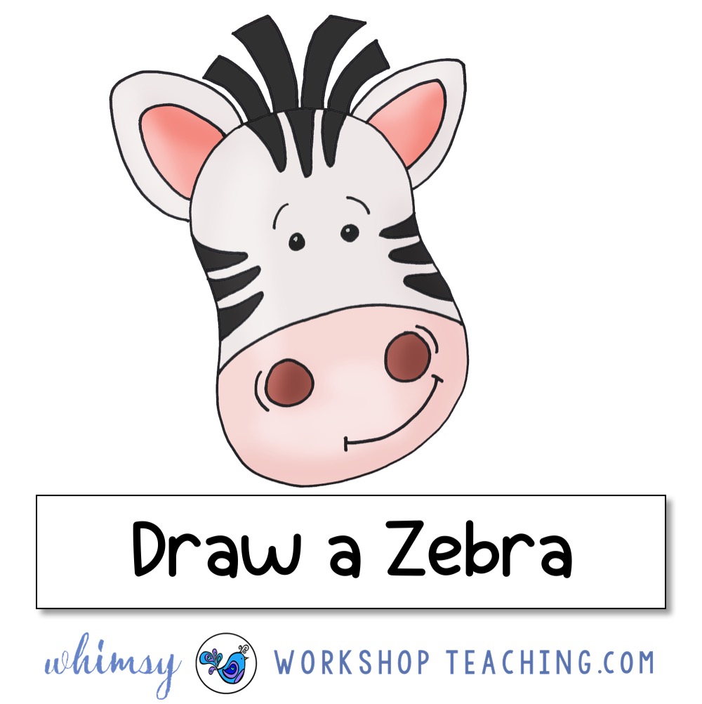 Directed Drawing Videos Zebra Whimsy Teaching