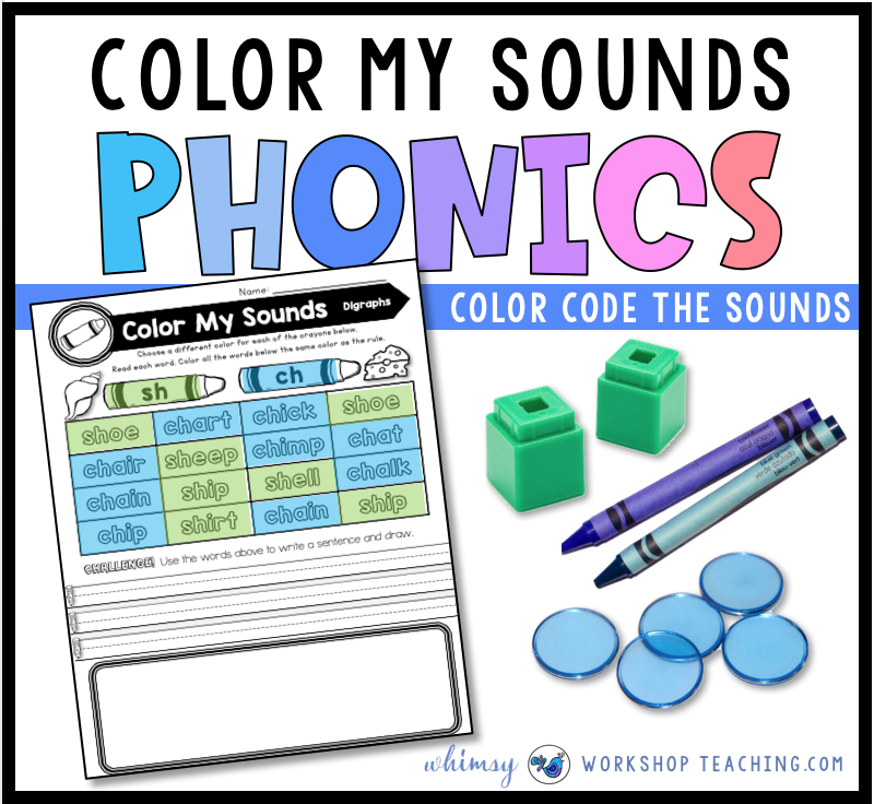 Color My Sounds Phonics Center