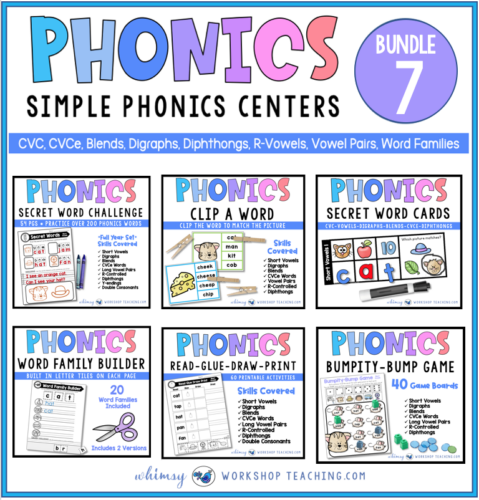 Phonics Strategies and Ideas - Whimsy Workshop Teaching