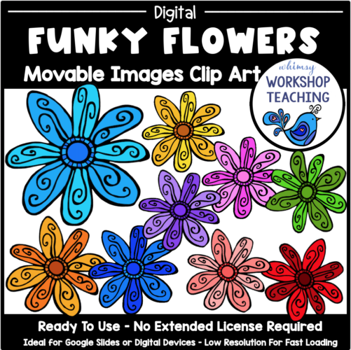 Colorful Scissors Clip Art by Whimsy Workshop Teaching