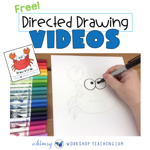 free directed drawing videos list