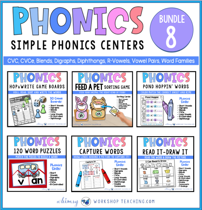 Phonics - Whimsy Workshop Teaching