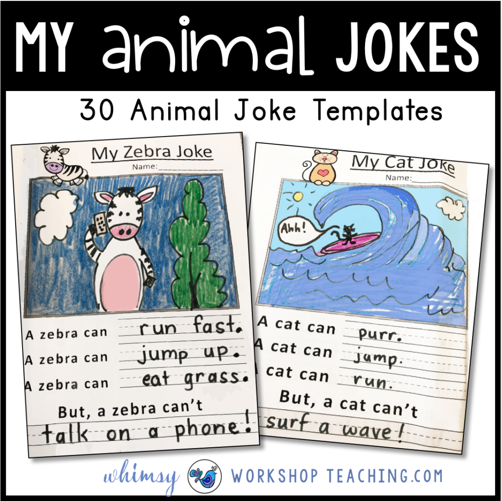 animal jokes printing cover