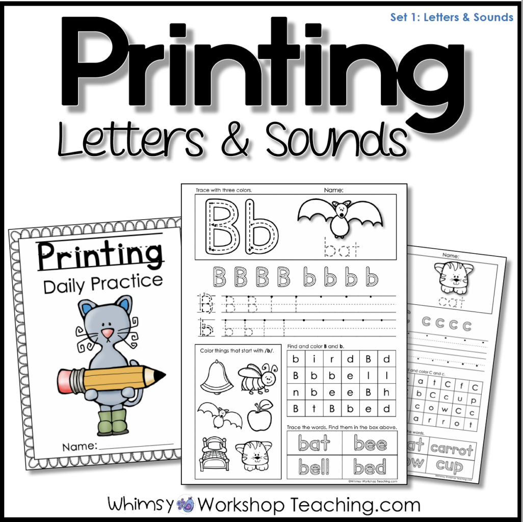 printing letters and sounds 1