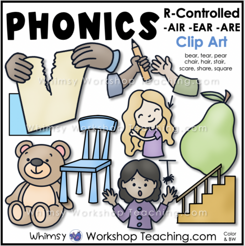 Phonics Clip Art R Controlled