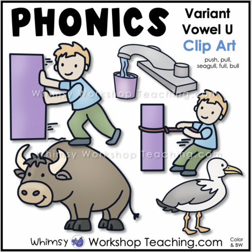 Phonics Clip Art U sound