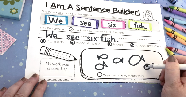 sentence building