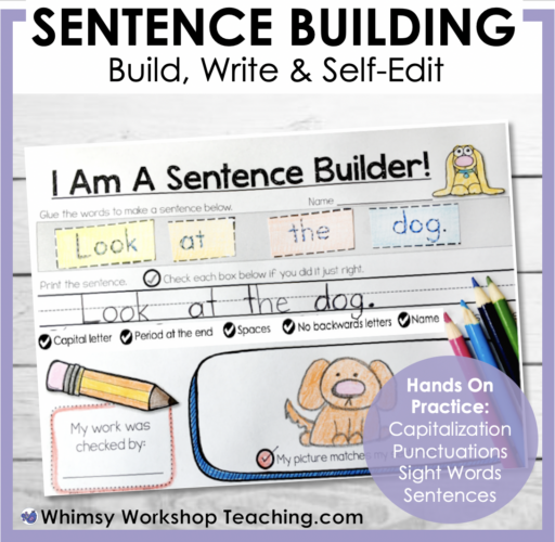 literacy-writing-sentence-building-worksheets-centers-kids-easy-fun ...